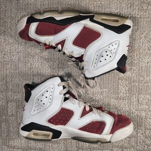 Jordan Kids Sneakers Red White Black